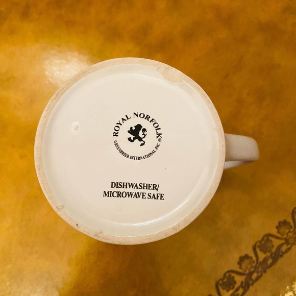 Royal Norfolk Christmas Santa Holiday Ho Ho Ho Ceramic 12 Oz Mug Cup - Picture 4 of 4